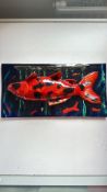 Anita Harris fish plaque
