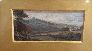 Miniature Landscape Watercolour