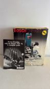 Bosch POF 50 plunge router with booklet, boxed