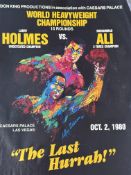 World heavyweight champion 15 rounds, Larry Holmes