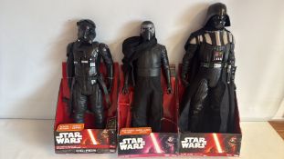 Set of 3 Star Wars Big-Figs action figures