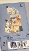 LladrÃ³ porcelain figurine and 1995 bell ornament (2)