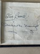 Autograph album - Stan Laurel & Oliver Hardy, Bar