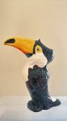 Large ceramic toucan