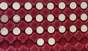 A-Z Greta British coin hunt coin collection (10p)