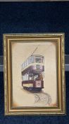 Paul Titterton, Norwich Tram No. 66, oil on canvas