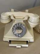 Mid century ivory telephone