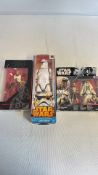 Star Wars boxed action figure trio