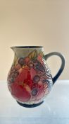 Moorcroft 6'' jug finches & fruit
