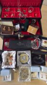 Large collection of costume jewellery