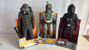 Set of 3 Star Wars Big-Figs boxed action figures