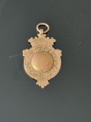 9ct Gold fob c1912 Weight 6.9g
