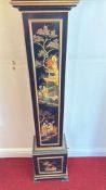 Chinoiserie longcase clock by Brodie & Dunthorne