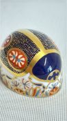 Royal crown derby ladybird gold stopper