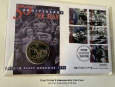 Queen Elizabeth II coin cover album