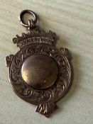 9ct gold fob c1912 weight 6.9g