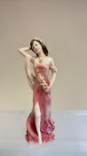 Coalport limited edition bone china figurine “Ruby”, 1992