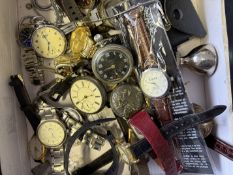 Collection of watches spares and repairs-include V