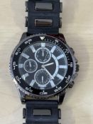 Oversize gents fashion wristwatch