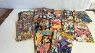 Collection of Marvel Comic Books