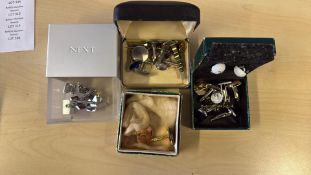 Collection of cufflinks