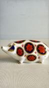 Royal crown derby pig firsts