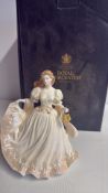 Royal Worcester ˜Viennese Waltzâ€™ figurine, 1996