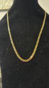 9ct Gold curb chain Weight 5.6g