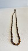Tigers eye necklace