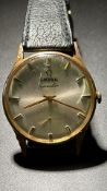 Mid century Omega seamaster, currently ticking & k