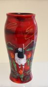 Anita Harris sheep vase signed in gold