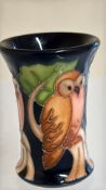 Moorcroft 2'' The cute owl vase