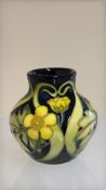 Moorcroft 3'' Buttercup meadows vase trial 2023