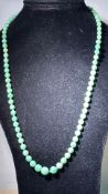 Jade necklace