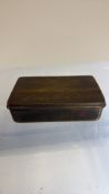 Brass german cigarette box