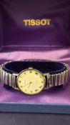 Tissot stylist gents watch with box. Manual wind m