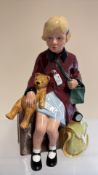 Royal Doulton figure the girl evacuee limited edit