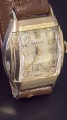 Gents Gold Plated Vintage Benrus Mechanical Watch
