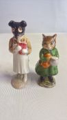 2 Beswick Beatrix potter figures Simpkin & Pickles