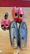 Set of 7 leather shoemakerâ€™s sample shoes