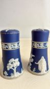 Pair of jasper hat pin holder