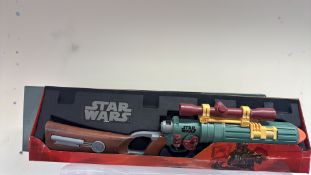 Star Wars Boba Fett EE-3 Blaster Toy Rifle, boxed