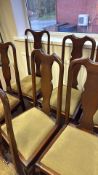 Set of 8 late Georgian early Victorian dining chair
