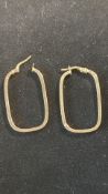 9ct gold earrings 1.4 grams