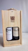 2 boxed wine bottles (Bordeaux)