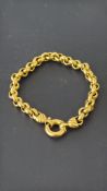 18ct Gold belcher bracelet 18.1g Length 20 cm