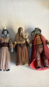Group of 3 Hasbro Star Wars action figures