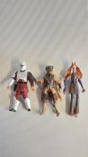 Group of 3 Star Wars action figures