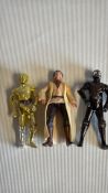 Set of 3 Kenner Star Wars action figures, c.1978