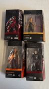 Star Wars Black Series action figures, set of four